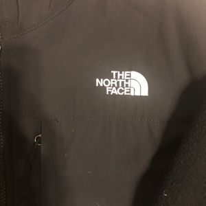 The North Face Denali men black fleece jacket